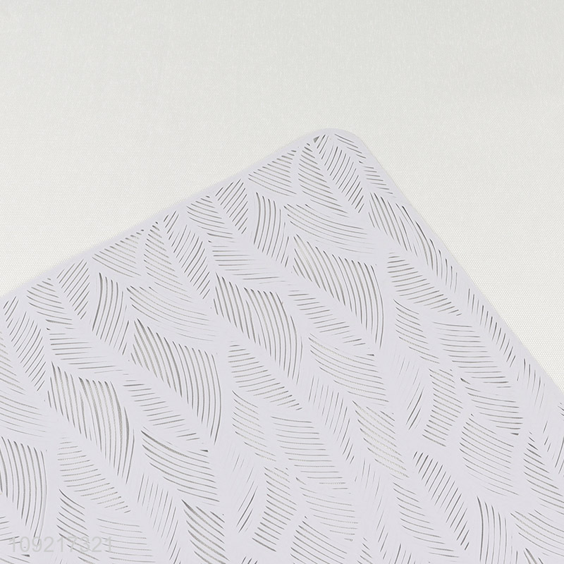 New Arrival Metallic Non-Slip Place Mats Washable Wipeable Waterproof Table Mats