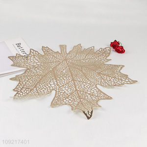 Good Quality Maple Leaf Placemats Table Mats for Dining Table Decoration