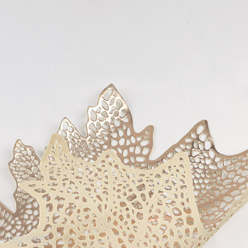 Good Quality Maple Leaf Placemats Table Mats for Dining Table Decoration