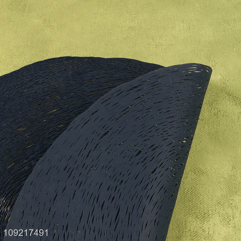 Factory Supply Round Hollow Out Place Mats for Dinning Table Decoration