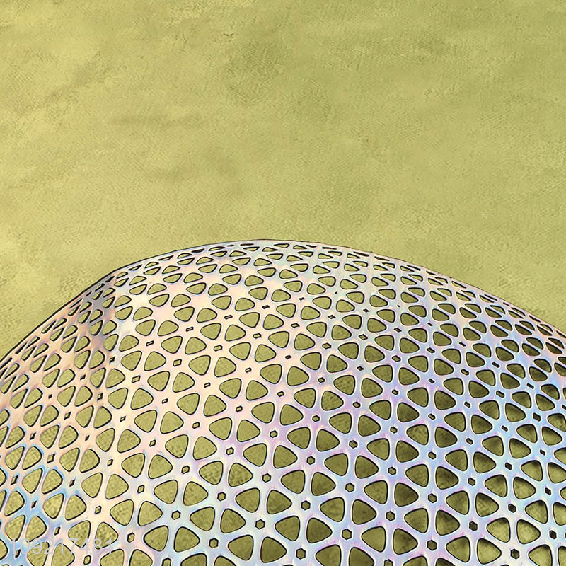 New Arrival Round Placemats Metallic Table Mats for Dining Table Decor