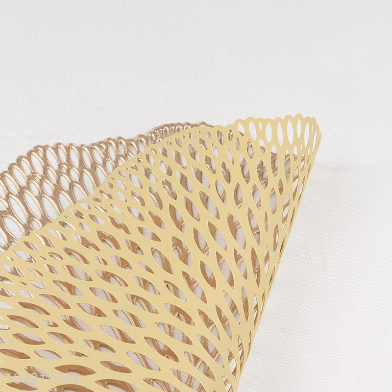 Good Quality Metallic Laminated Vinyl Placemats Non-Slip Kitchen Table Mats