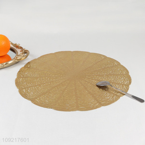 Hot Selling Metallic Non-Slip Placemats Table Mats for Dining Table Decor