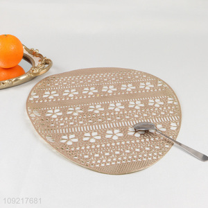 New Arrival Easter Placemats Metallic Egg Placemats for Easter Decoration