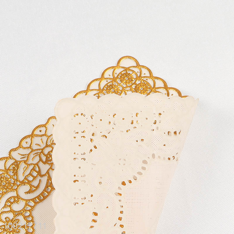 High Quality Square Coasters Metallic Place Mats Heat Resistant Table Mats