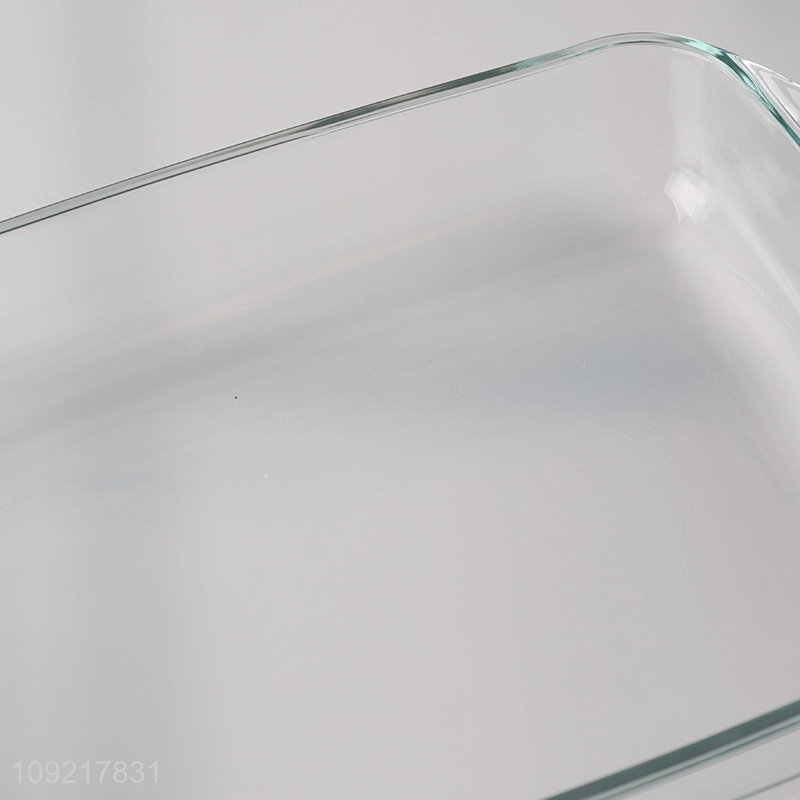 New product clear glass heat-resistant baking dish baking pan for sale
