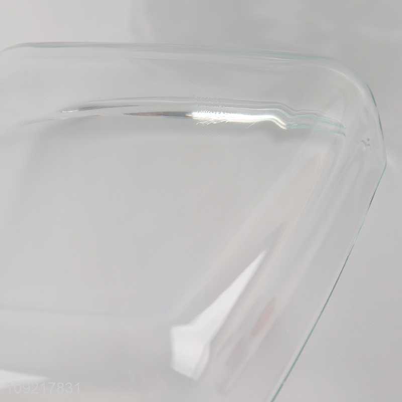 New product clear glass heat-resistant baking dish baking pan for sale