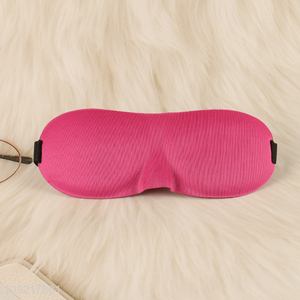 Popular products portable travel sleeping eye mask polyester eye mask