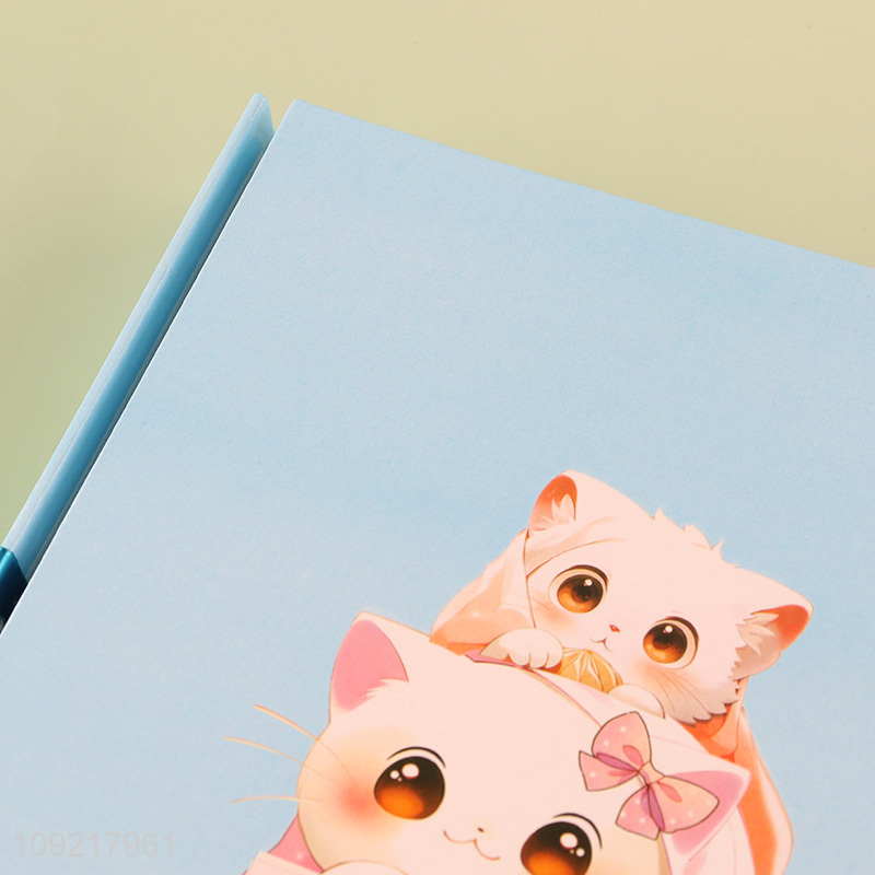 China factory cartoon children notebook diary book with lock