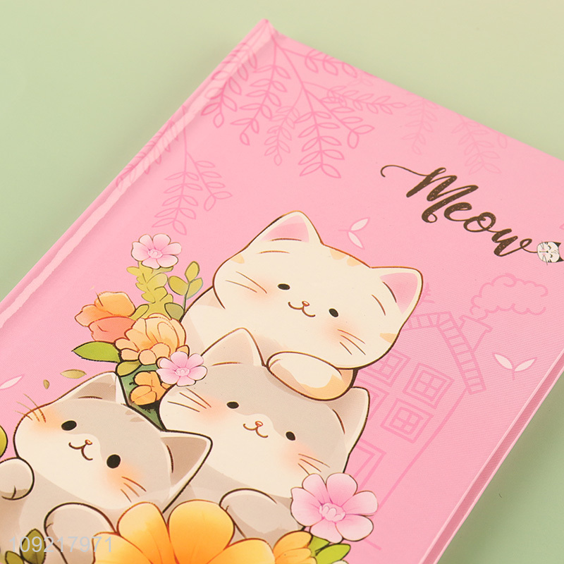 Popular products 46pages school students notebook diary book with lock