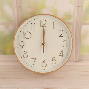 Good quality round home decor wall clock wall hanging clock
