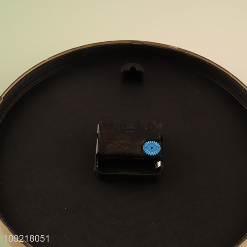 Good quality round home decor wall clock wall hanging clock