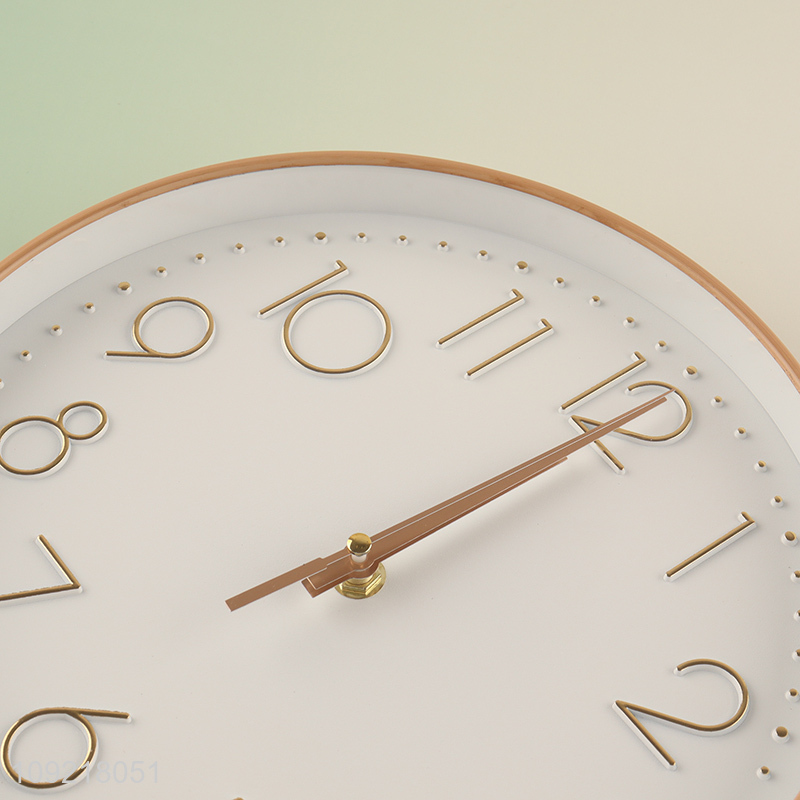 Good quality round home decor wall clock wall hanging clock