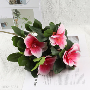 High Quality 5 Heads Artificial Flower Fake Flower for Home Office Decor