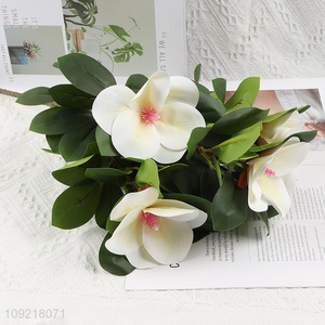 Good Quality 5 Heads Artificial Flower Fake Flower for Indoor Outdoor Decor