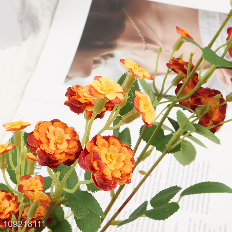 High Quality Artificial Rose Fake Flower Faux Flower for Home Decor