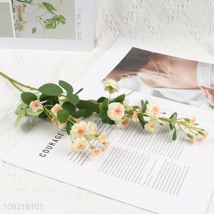 New Arrival Artificial Rose Fake Flower Faux Flower for Indoor Decor