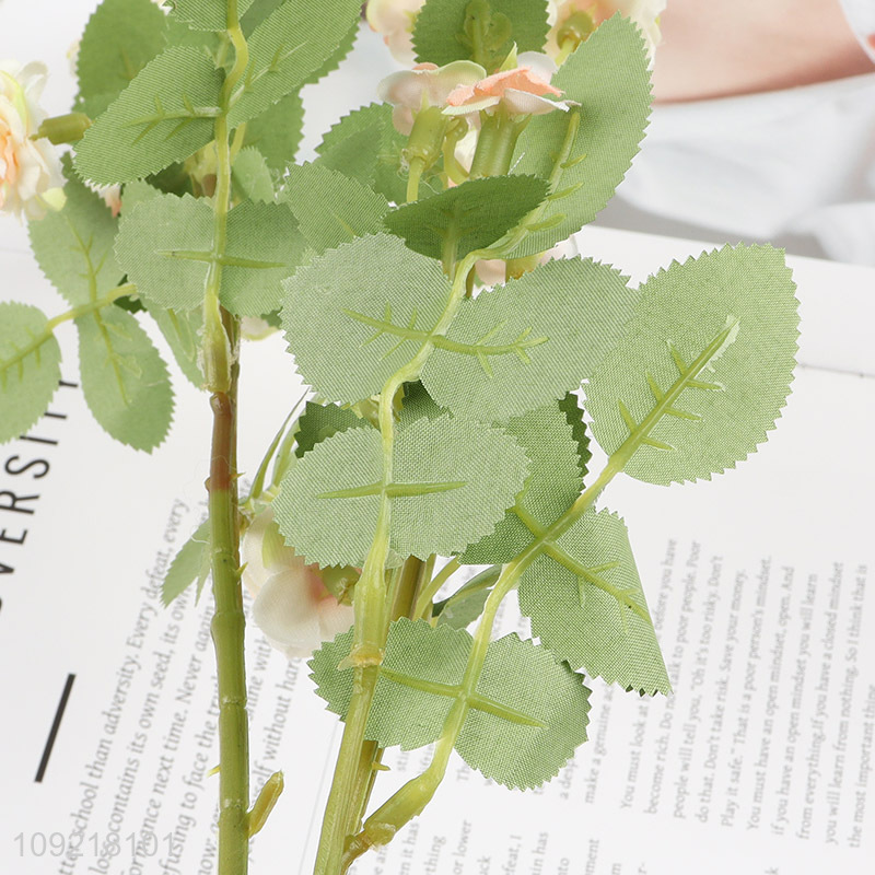 New Arrival Artificial Rose Fake Flower Faux Flower for Indoor Decor