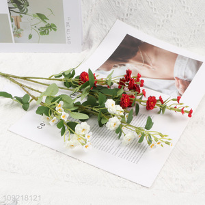 New Product Artificial Rose Fake Flower Home Dining Table Centerpieces