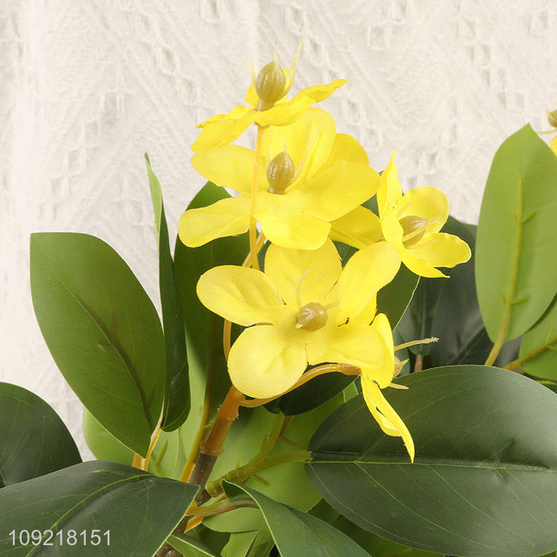 Factory Supply 5 Heads Artificial Flower Fake Flower Faux Flower Bouquet