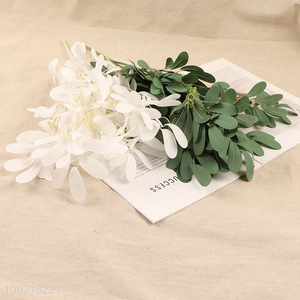 Hot Selling 7 Branches Artificial Plant Faux Greenery Fake Green Plant