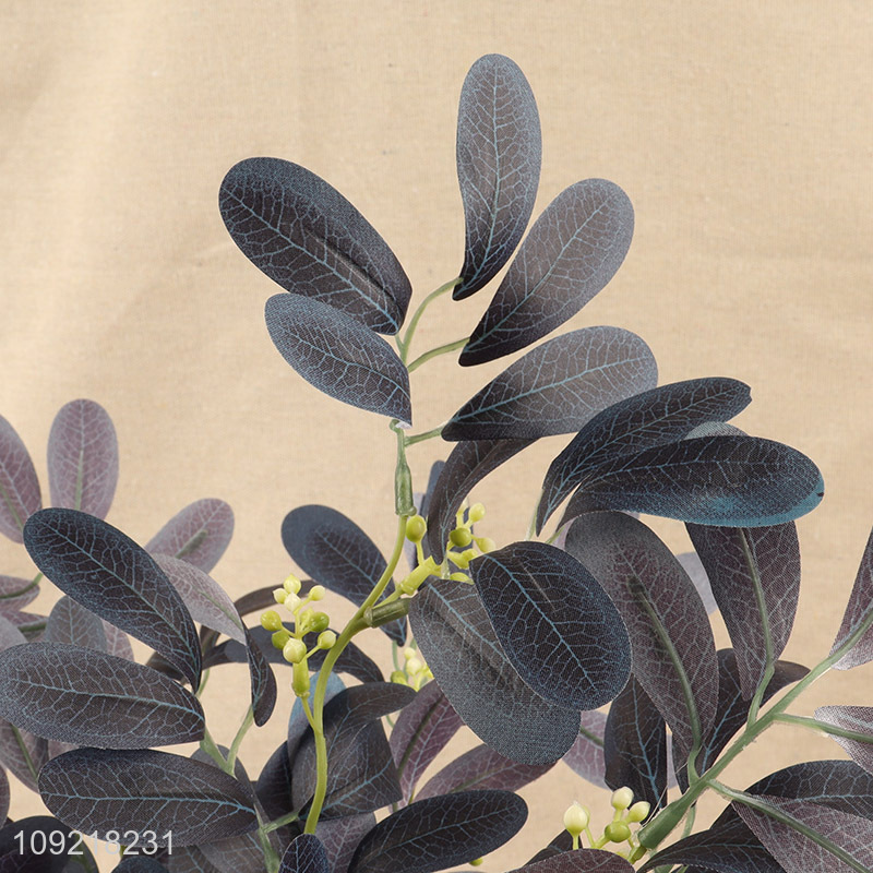 Wholesale 7 Branches Fake Plant Artificial Plant for Indoor Outdoor Decor