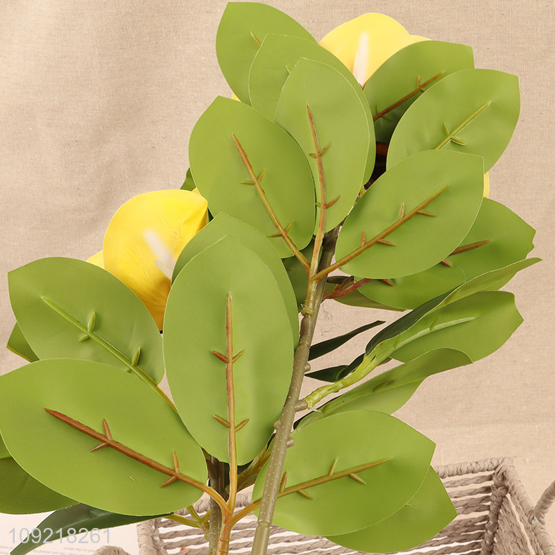 Factory Price 2 Heads Aritificial Flower Fake Flower for Home Indoor Decor