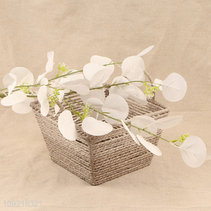 New Arrival Artificial Eucalyptus Leaves Stem Fake Plant for Wedding Decor