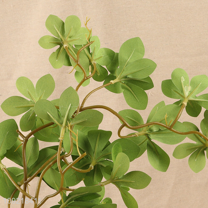Good Quality Artificial Enkianthus Quinqueflorus Hanging Fake Plant for Shelf Decor
