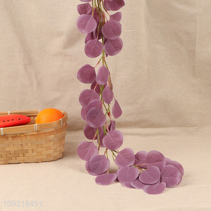 High Quality Artificial Eucalyptus Leaves Garland for Wedding Party Decor