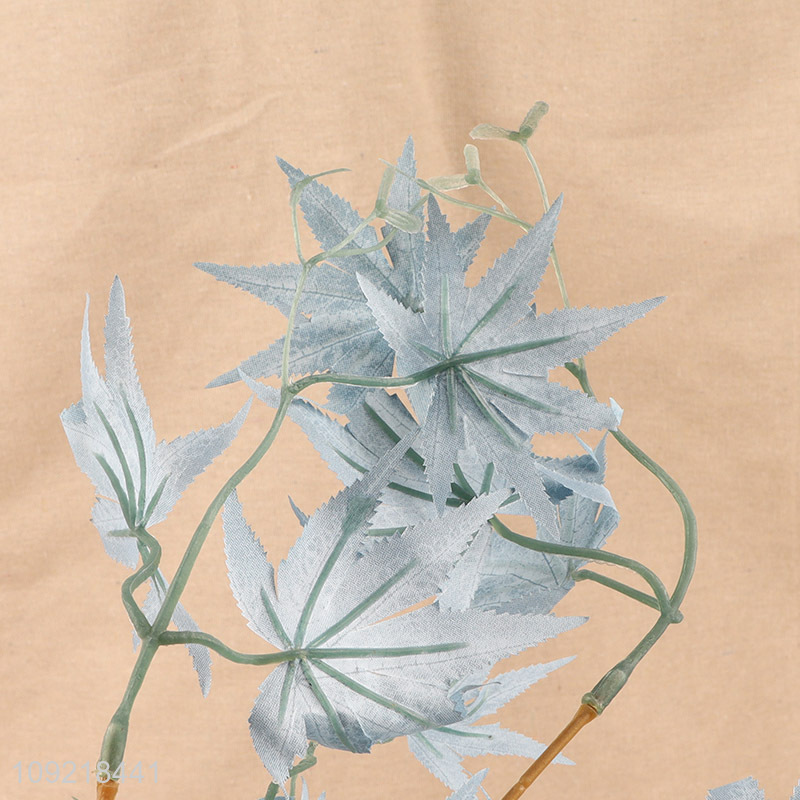 Online Wholesale Hanging Artificial Maple Leaves Vine Fake Hanging Plant Vine