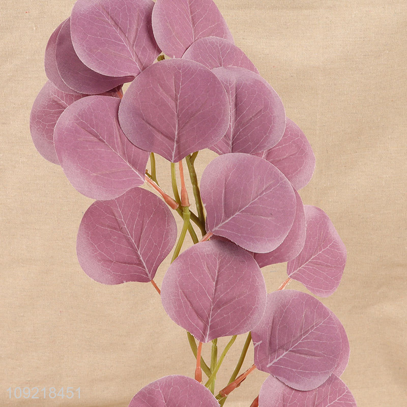 High Quality Artificial Eucalyptus Leaves Garland for Wedding Party Decor