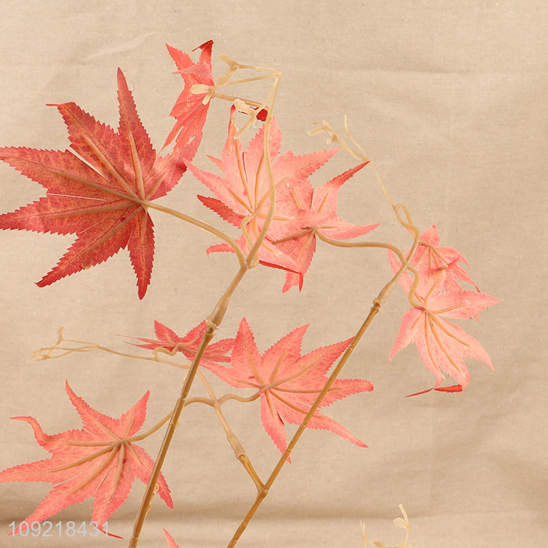 Hot Selling Hanging Artificial Maple Leaves Vine for Thanksgiving Party Decor