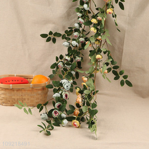 New Arrival Hanging Artificial Flower Vine Fake Hanging Flower Garland