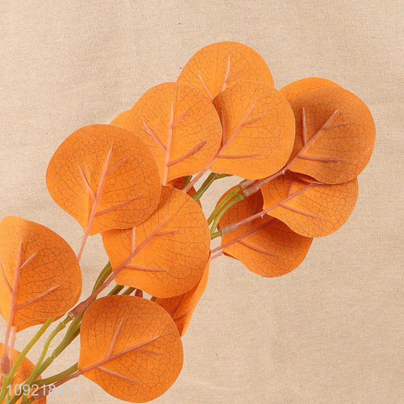 Good Quality Artificial Eucalyptus Leaves Garland Fake Plant Faux Leaf Plant