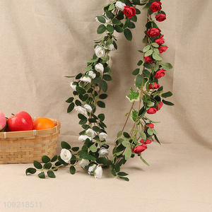 Factory Price Hanging Artificial Flower Vine for Home Garden Decor