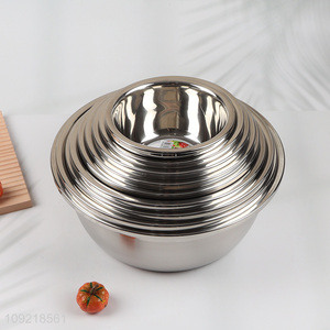 New Product Stainless Steel Mixing Bowl for Cooking and Baking