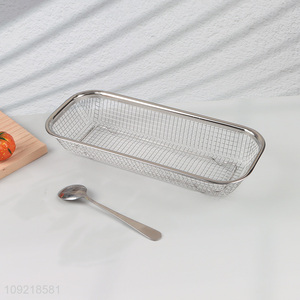 New Product Stainless Steel Kitchen Colander Chopsticks Drain Basket