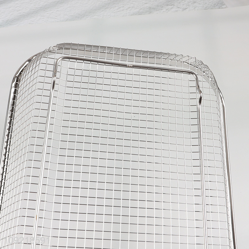 High Quality Stainless Steel Colander Strainer Food Washing Basket