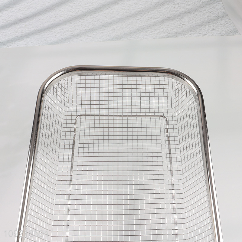 High Quality Stainless Steel Colander Strainer Food Washing Basket