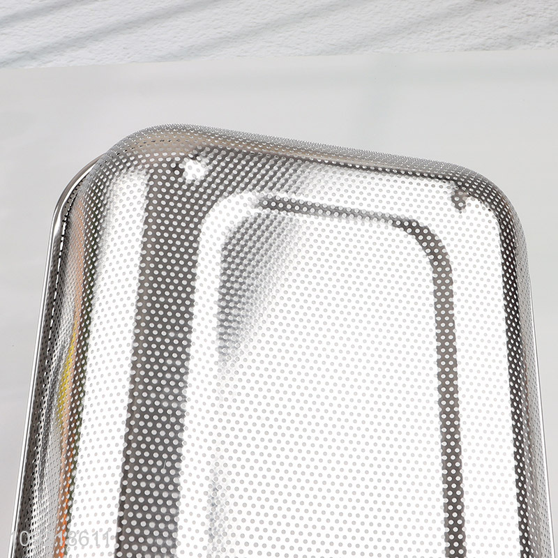 China Imports Stainless Steel Mesh Strainer Filter Basket for Kitchen