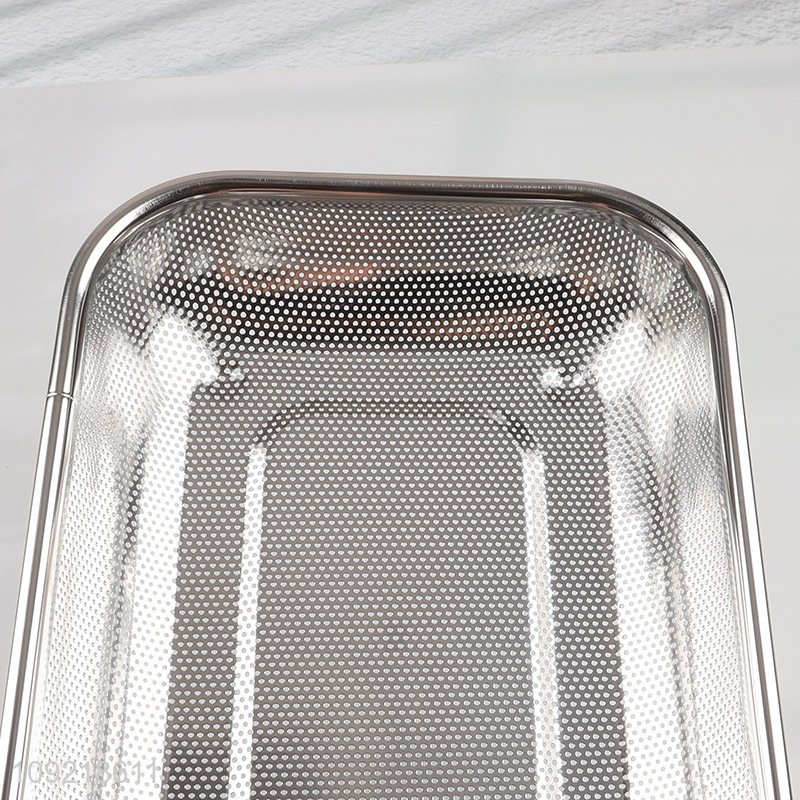 China Imports Stainless Steel Mesh Strainer Filter Basket for Kitchen