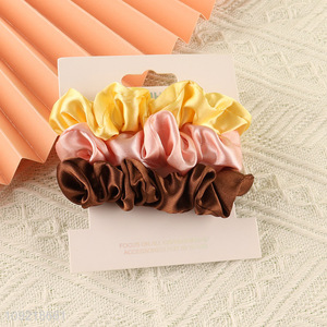 Popular products 3pcs fashion polyester girls hairband hair ring