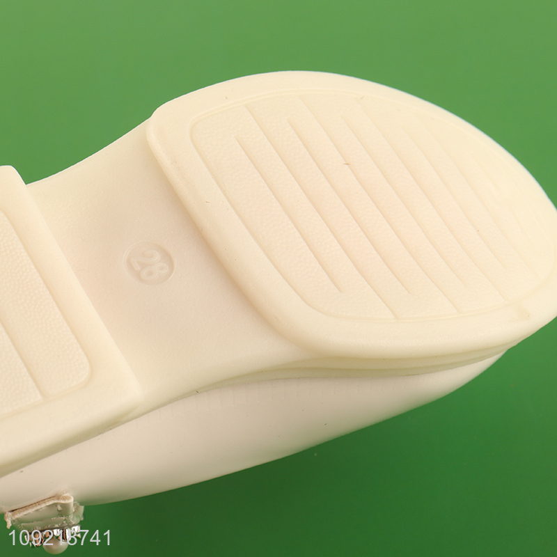 Best selling multicolor non-slip fashion Children's leather shoes