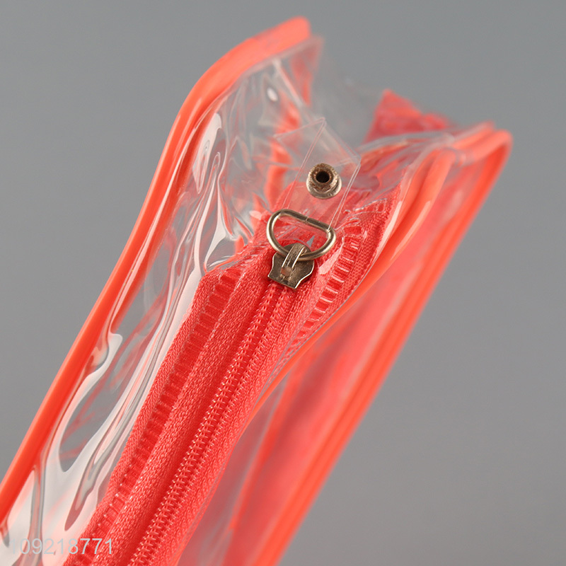 China products pvc clear portable travel makeup bag cosmetic bag