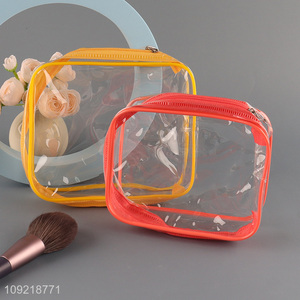 China products pvc clear portable travel makeup bag cosmetic bag