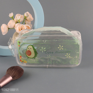 Factory price pvc portable makeup bag cosmetic bag for sale