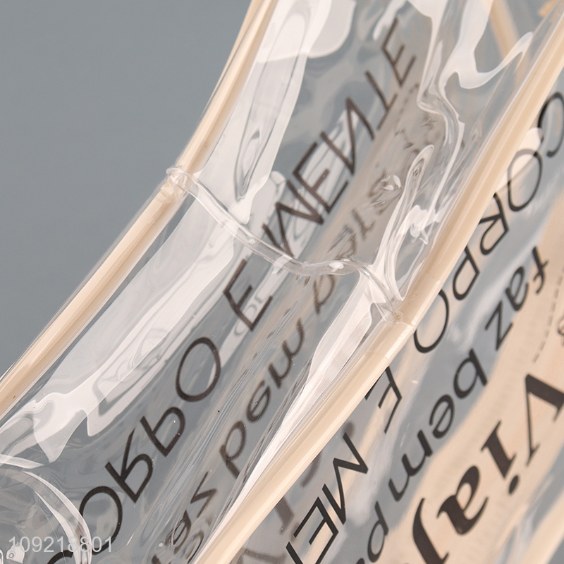 China factory portable clear makeup bag cosmetic bag for travel