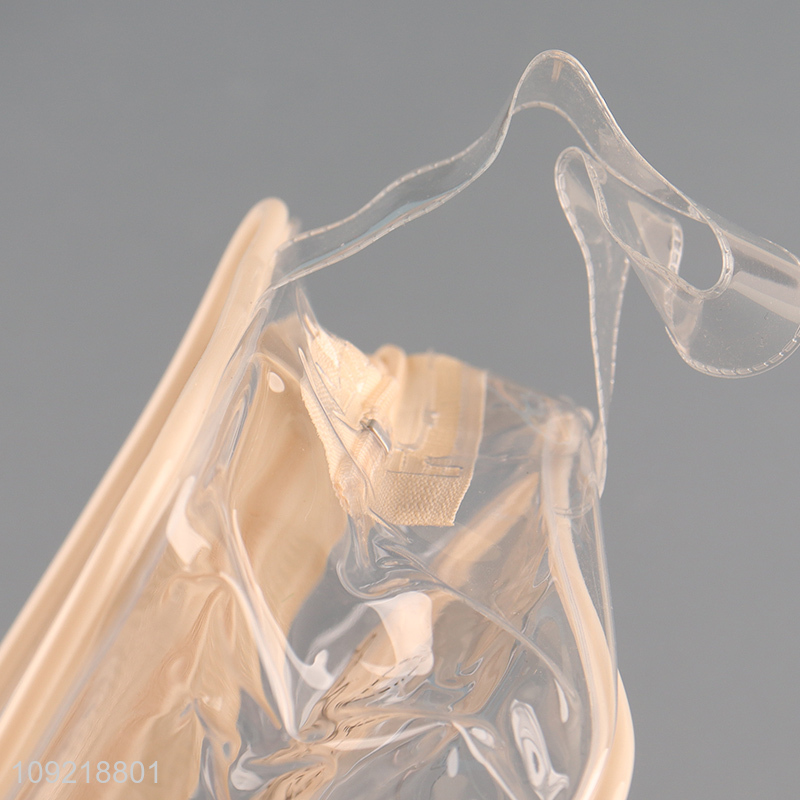 China factory portable clear makeup bag cosmetic bag for travel