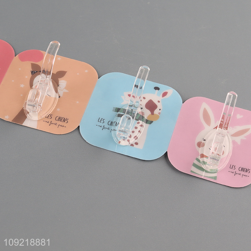 Most popular animal series household sticky hook wall hook for sale